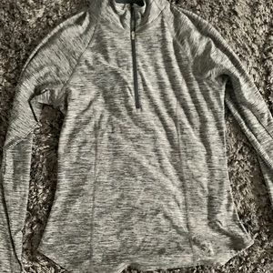 grey athletic jacket